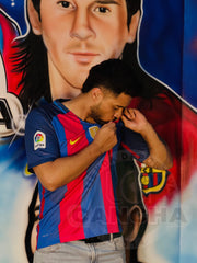CAMISETA BARCELONA RETRO LOCAL 2016/2017
