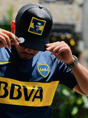 CAMISETA BOCA JUNIORS RETRO LOCAL 2015/2016