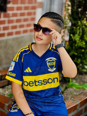 CAMISETA BOCA JUNIORS LOCAL 2025 KIDS