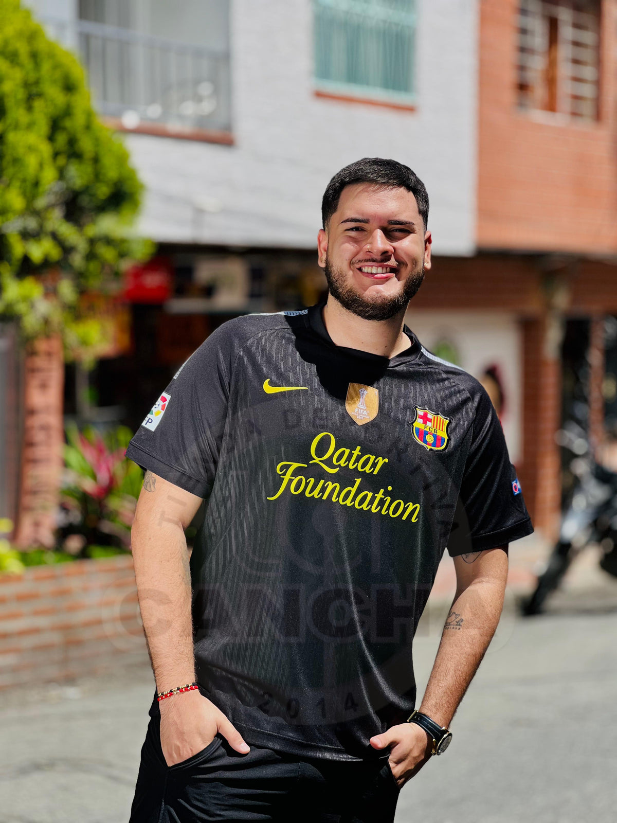 CAMISETA BARCELONA RETRO VISITANTE 2011