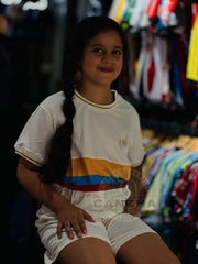 CAMISETA SELECCION COLOMBIA VERSION ESPECIAL 100 AÑOS  KIDS