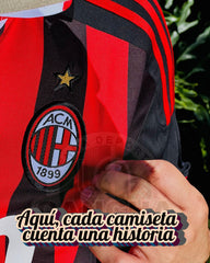 CAMISETA MILAN LOCAL RETRO 2010