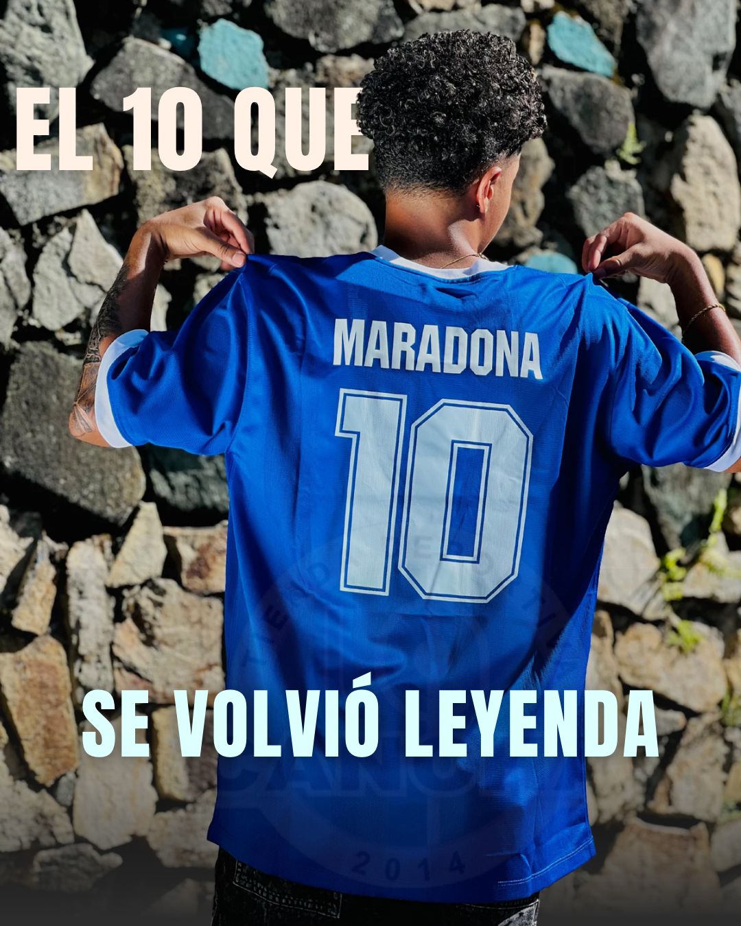 CAMISETA ARGENTINA RETRO VISITANTE 1986