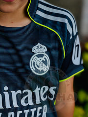 CAMISETA REAL MADRID VISITANTE 2025 KIDS