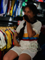 CAMISETA SELECCION COLOMBIA VERSION ESPECIAL 100 AÑOS  KIDS