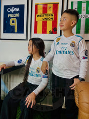 CAMIBUSO REAL MADRID RETRO LOCAL 2017/2018 KIDS