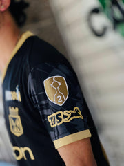 CAMISETA ATLETICO NACIONAL VISITANTE PARCHES LIBERTADORES 2025/2026