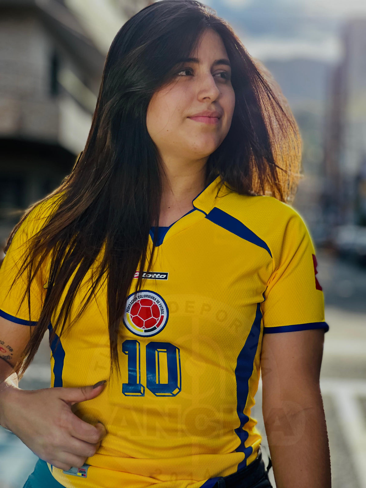 CAMISETA SELECCION COLOMBIA RETRO LOCAL 2007