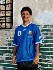 CAMISETA ARGENTINA RETRO VISITANTE 2010