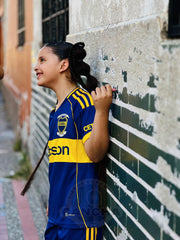 CAMISETA BOCA JUNIORS LOCAL 2025 KIDS