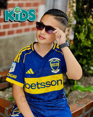 CAMISETA BOCA JUNIORS LOCAL 2025 KIDS