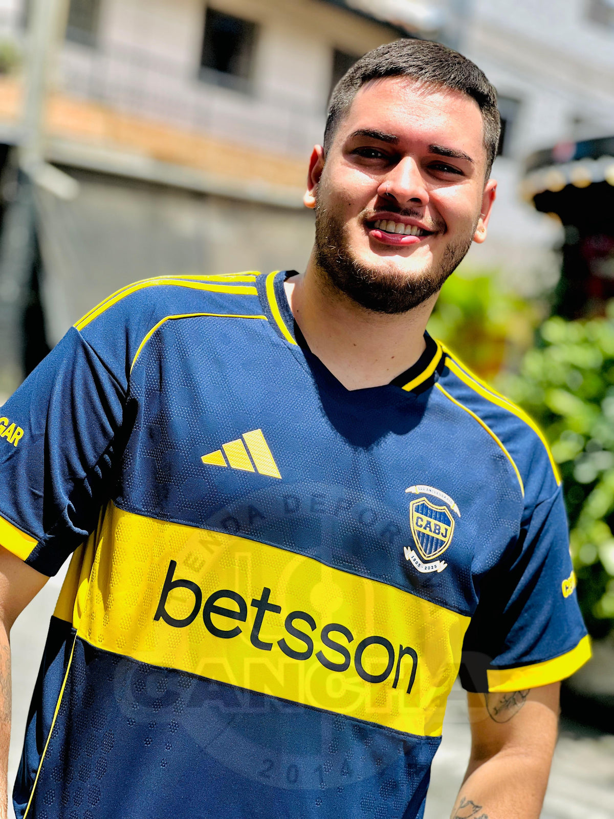 CAMISETA BOCA JUNIORS LOCAL2025