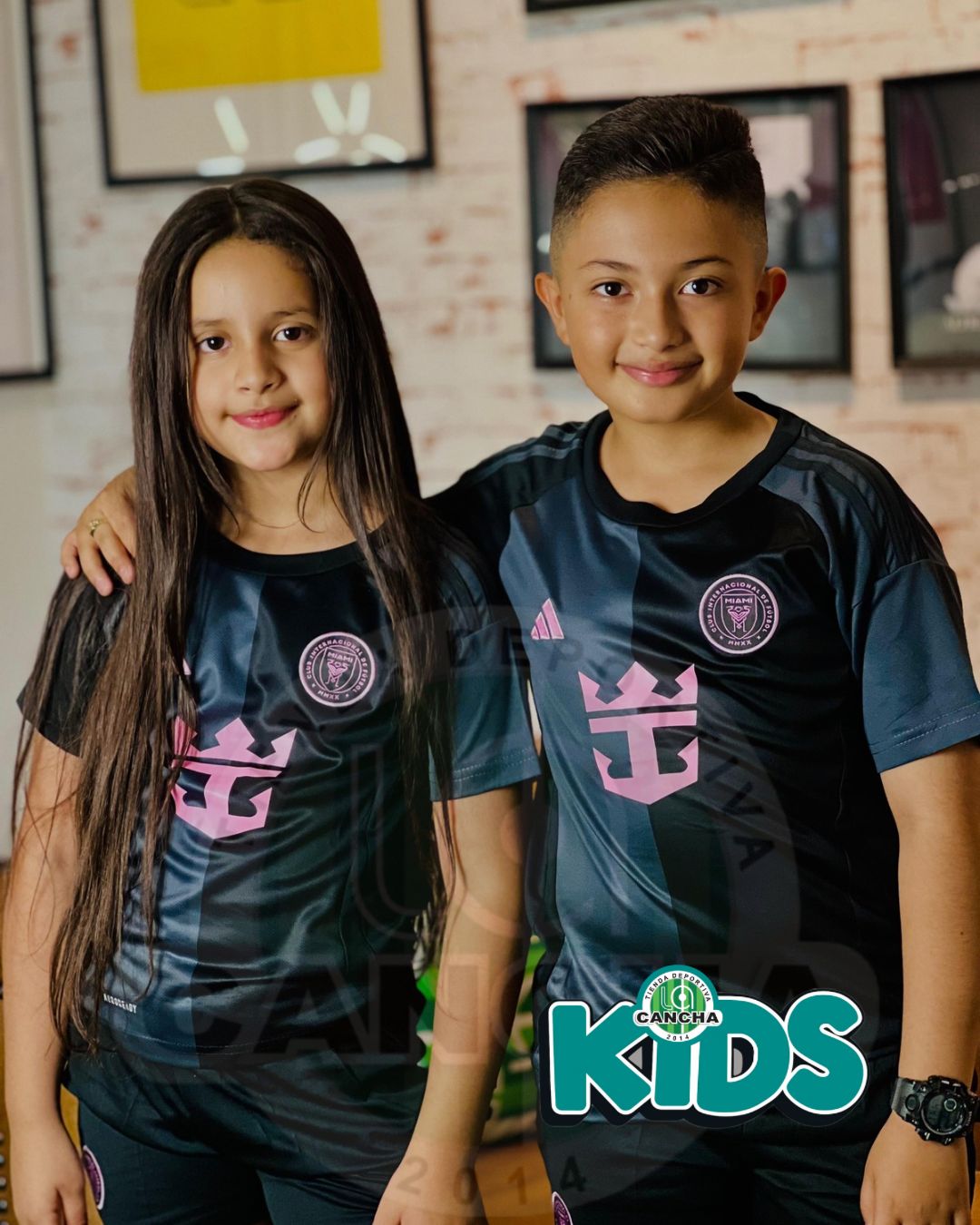 CONJUNTO INTER MIAMI VISITANTE 2025/2026 NIÑO