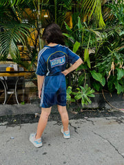 CAMISETA ONCE CALDAS RETRO VISITANTE 2007 KIDS