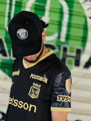 CAMISETA ATLETICO NACIONAL VISITANTE PARCHES LIBERTADORES 2025/2026