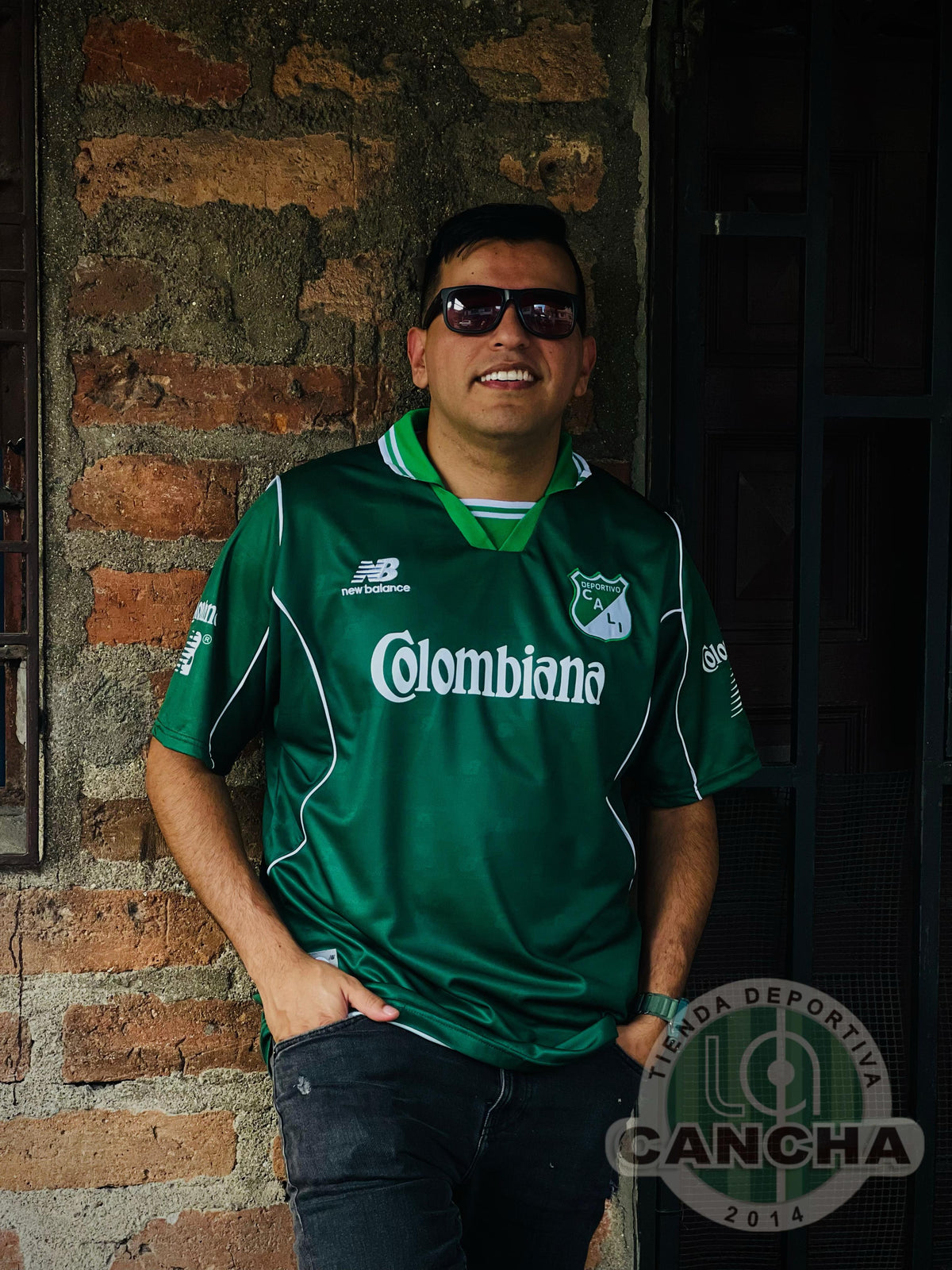 CAMISETA DEPORTIVO CALI RETRO LOCAL 2001