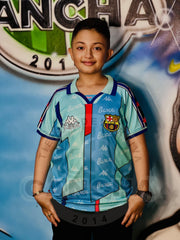 CAMISETA BARCELONA RETRO VISITANTE 1996/1997 KIDS