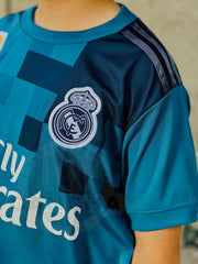 CAMISETA REAL MADRID RETRO TERCERA 2017/2018 KIDS