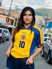 CAMISETA SELECCION COLOMBIA RETRO LOCAL 2001