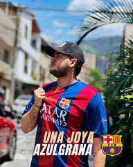 CAMISETA BARCELONA RETRO LOCAL 2015