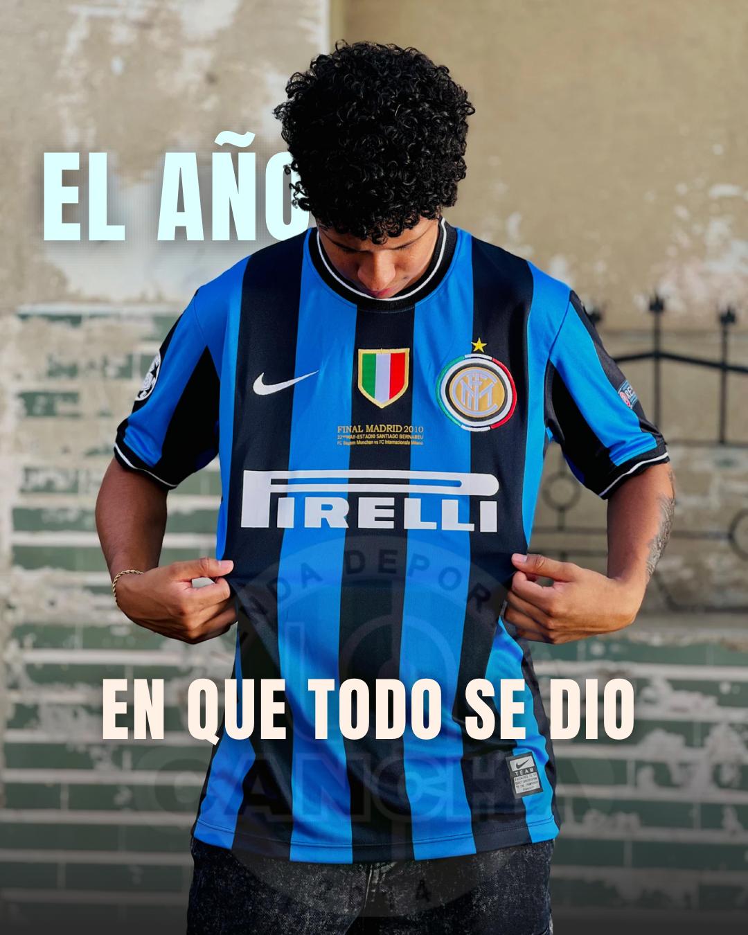 CAMISETA INTER DE MILAN RETRO LOCAL 2010