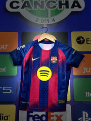 CAMISETA BARCELONA LOCAL 2025 KIDS