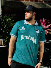 CAMISETA DEPORTIVO CALI RETRO LOCAL BRETAÑA 1986