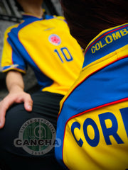 CAMISETA SELECCION COLOMBIA RETRO LOCAL 2001