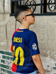 CAMISETA BARCELONA RETRO LOCAL 2009 KIDS