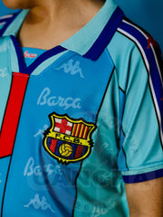 CAMISETA BARCELONA RETRO VISITANTE 1996/1997 KIDS