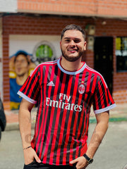 CAMISETA AC MILAN RETRO LOCAL 2011/2012