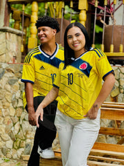 CAMISETA SELECCION COLOMBIA RETRO LOCAL 2014