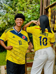 CAMISETA SELECCION COLOMBIA RETRO LOCAL 2014
