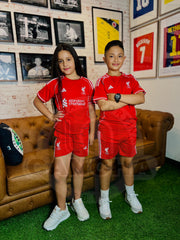 CONJUNTO LIVERPOOL LOCAL 2025/2026 KIDS