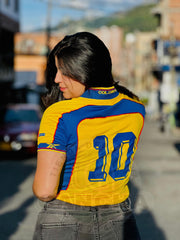 CAMISETA SELECCION COLOMBIA RETRO LOCAL 2001
