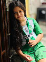 CAMISETA ATLETICO NACIONAL RETRO LOCAL 2016 KIDS