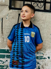 CAMISETA ARGENTINA RETRO VISITANTE 1994  KIDS