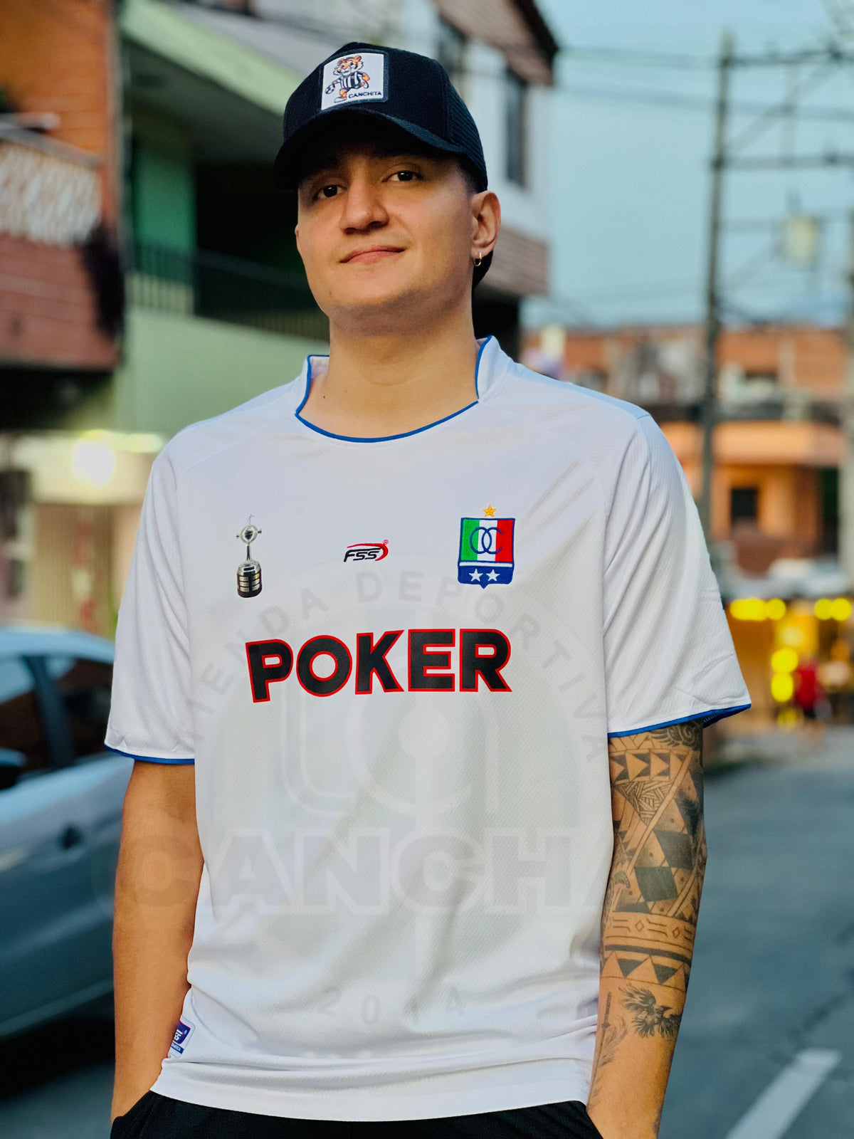 CAMISETA ONCE CALDAS RETRO LOCAL 2004