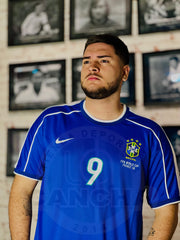 CAMISETA BRASIL RETRO VISITANTE 1998