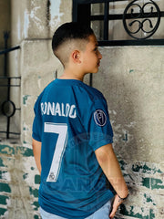 CAMISETA REAL MADRID RETRO TERCERA 2017/2018 KIDS