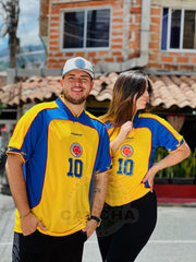 CAMISETA SELECCION COLOMBIA RETRO LOCAL 2001