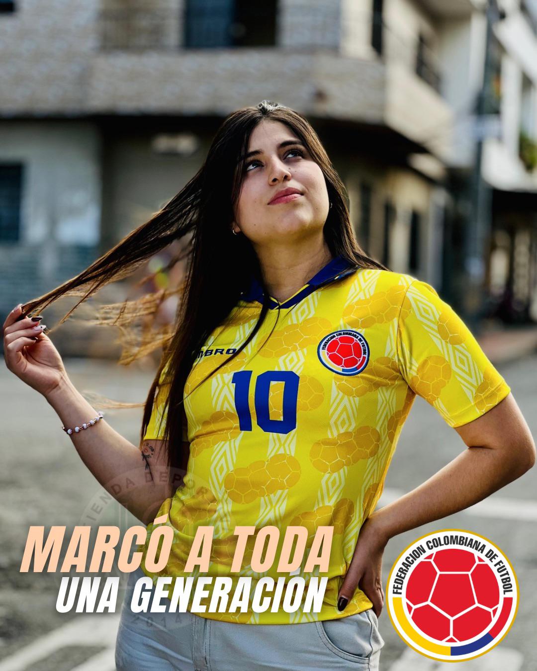 CAMISETA COLOMBIA RETRO LOCAL 1994