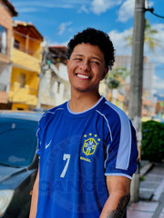 CAMISETA BRASIL RETRO VISITANTE 2000/2002