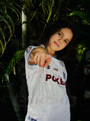 CAMISETA ONCE CALDAS RETRO LOCAL 2004 KIDS