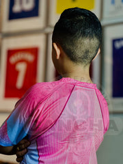 CONJUNTO BARCELONA VERSION ESPECIAL ROSADA 2025 KIDS