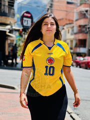 CAMISETA SELECCION COLOMBIA RETRO LOCAL 2007