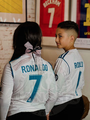 CAMIBUSO REAL MADRID RETRO LOCAL 2017/2018 KIDS