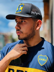 CAMISETA BOCA JUNIORS RETRO LOCAL 2015/2016