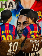 CAMISETA BARCELONA RETRO LOCAL 2015 NIÑO