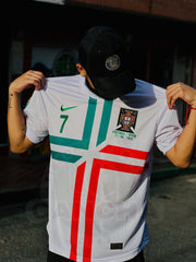 CAMISETA PORTUGAL RETRO VISITENTE 2012